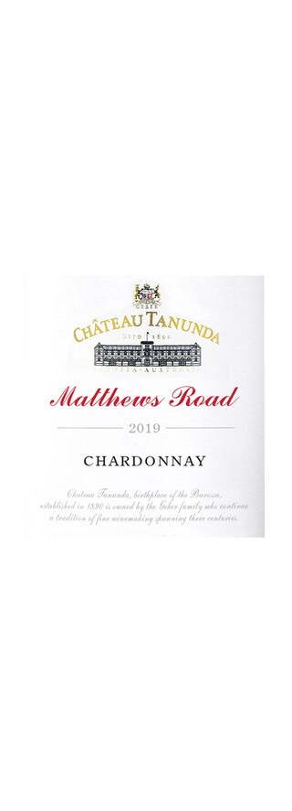 Chateau Tanunda | Matthews Road | Chardonnay 