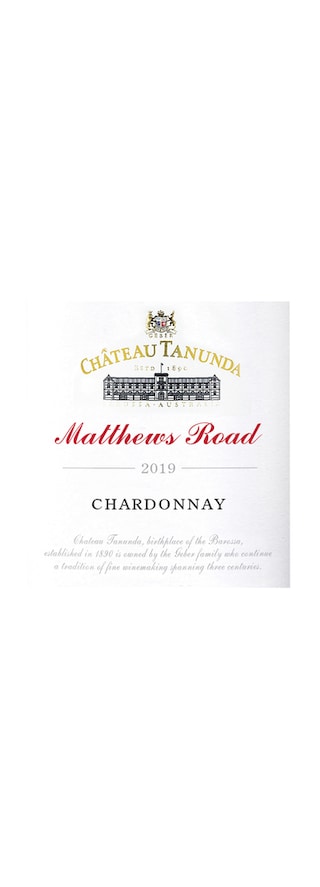 Chateau Tanunda | Matthews Road | Chardonnay 75 cl