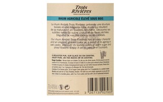 Trois Rivières | Ambré | 40% alc. | Rhum de plantation français 
