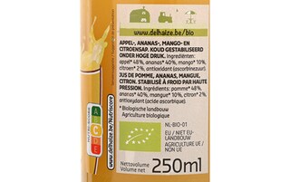 Delhaize | Bio | Sap | Ananas Mango | Bio 
