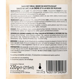 Delhaize | Bechamelsaus 