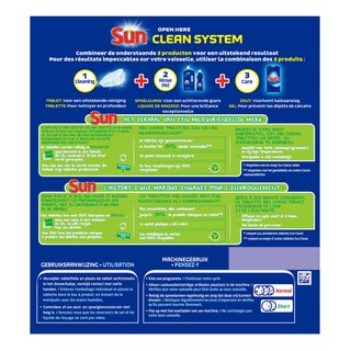 Sun | Vaatwastabletten | Classic | Regular 60 st