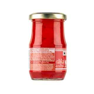 Delhaize | Kersen | Maraschino | Zonder steel | Bokaal 