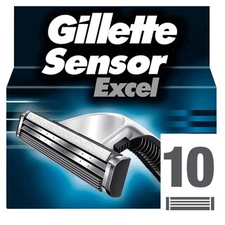Gillette | Sensor | Excel | Scheermesjes 10 st