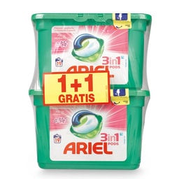 Ariel | Lessive | Pods | 3 en 1 | Fresh sensations | 1+1 gratuit 