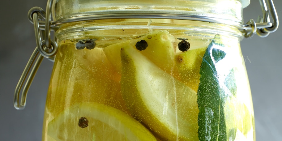 Gekonfijte citroenen