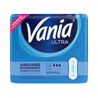 Vania | Serviettes hygiéniques | Normal | Extra fines 