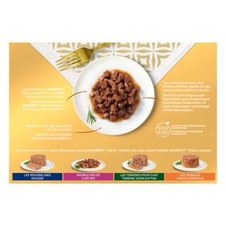 Gourmet | Gold | Kattenvoeding | Mix 12 x 85 gr
