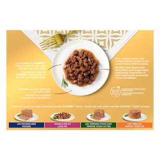 Gourmet | Gold | Aliment Chat | Adulte | Mix 