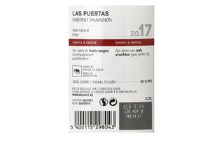 Chili | Central Valley | Las Puertas Cabernet Sauvignon 2018 