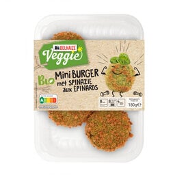 Delhaize | Bio | Mini spinazie burger | Bio 