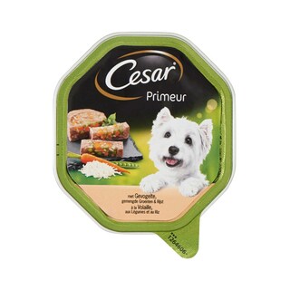 Cesar | Aliment chien | Toppings | Volaille-Légumes 