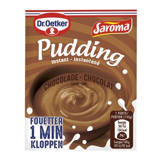 Dr. oetker | Saroma | Pudding | Chocolat | Préparation|Sans cuisson 74 gr