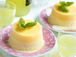 Semifreddo au limoncello et au basilic