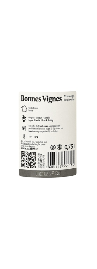 Bonnes Vignes | Vin de France 75 cl