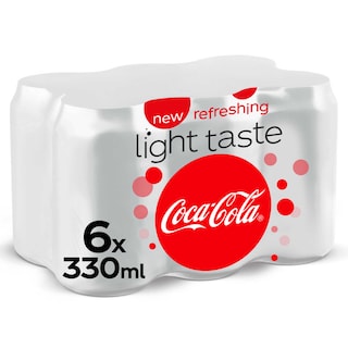 Coca-Cola | Light | Cola | Sans sucre | Canette 