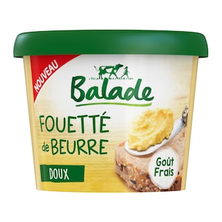 Balade | Beurre doux | Fouetté 