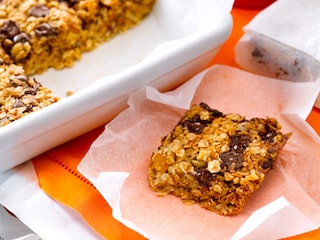 Barres aux céreales et au chocolat