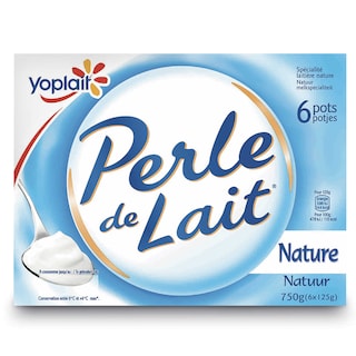 Yoplait | Perle de Lait | Spécialité laitière | Nature | Bon 