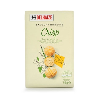 Delhaize | Koekjes | Kaas-Fijne kruiden 