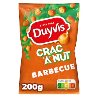 Duyvis | Crac a Nut | Barbecue | Nuts | Cacahuètes | 200G 200 gr
