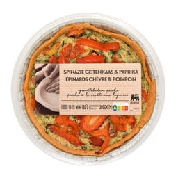 Quiche | Spinazie | Geitekaas