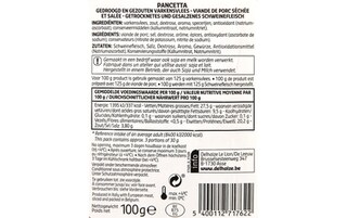 Delhaize | Pancetta 