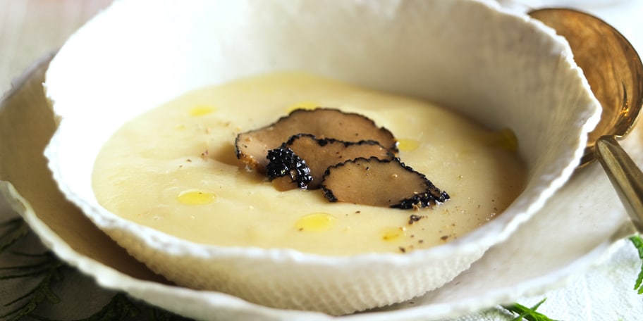 Crème de panais à la truffe