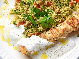 Taboulé met gegrilde kip