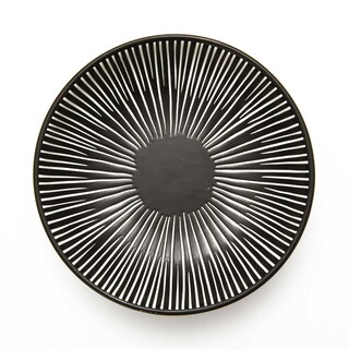 Delhaize | Bol noir blanc | 12.5cm 