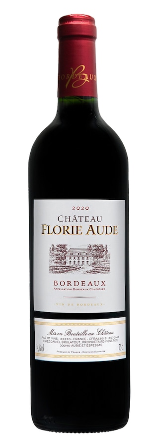 France - Frankrijk | Bordeaux | Château Florie Aude Holze Kiste 2020 Rood 