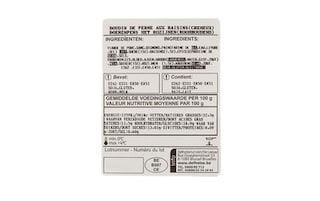 Delhaize | Boerenpensen | Zwart | Suiker-Rozijn 