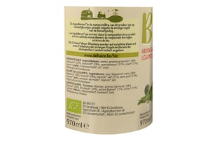 Delhaize | Bio | Soep | Groene groenten | Bio 