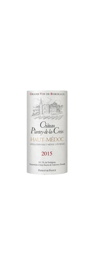 France - Frankrijk | Bordeaux - Haut Médoc | Château Plantey de la Croix 2015 Rouge 