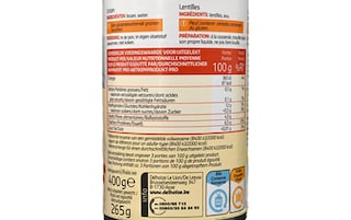 Delhaize | Lentilles 