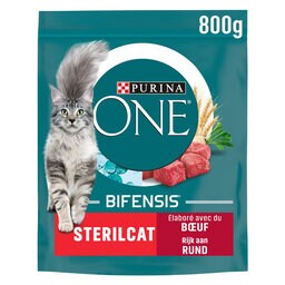 Purina ONE | Bifensis | Aliment Chat | Sterilisé | Sterilisé | Boeuf 800 gr