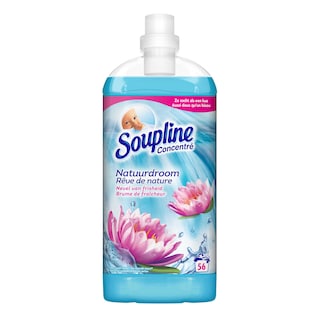 Soupline | Adoucissant | Concentré | Rêve de Nature | Brume de Fraîcheur | 1,3L | 56DS 