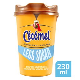 Less sugar cup