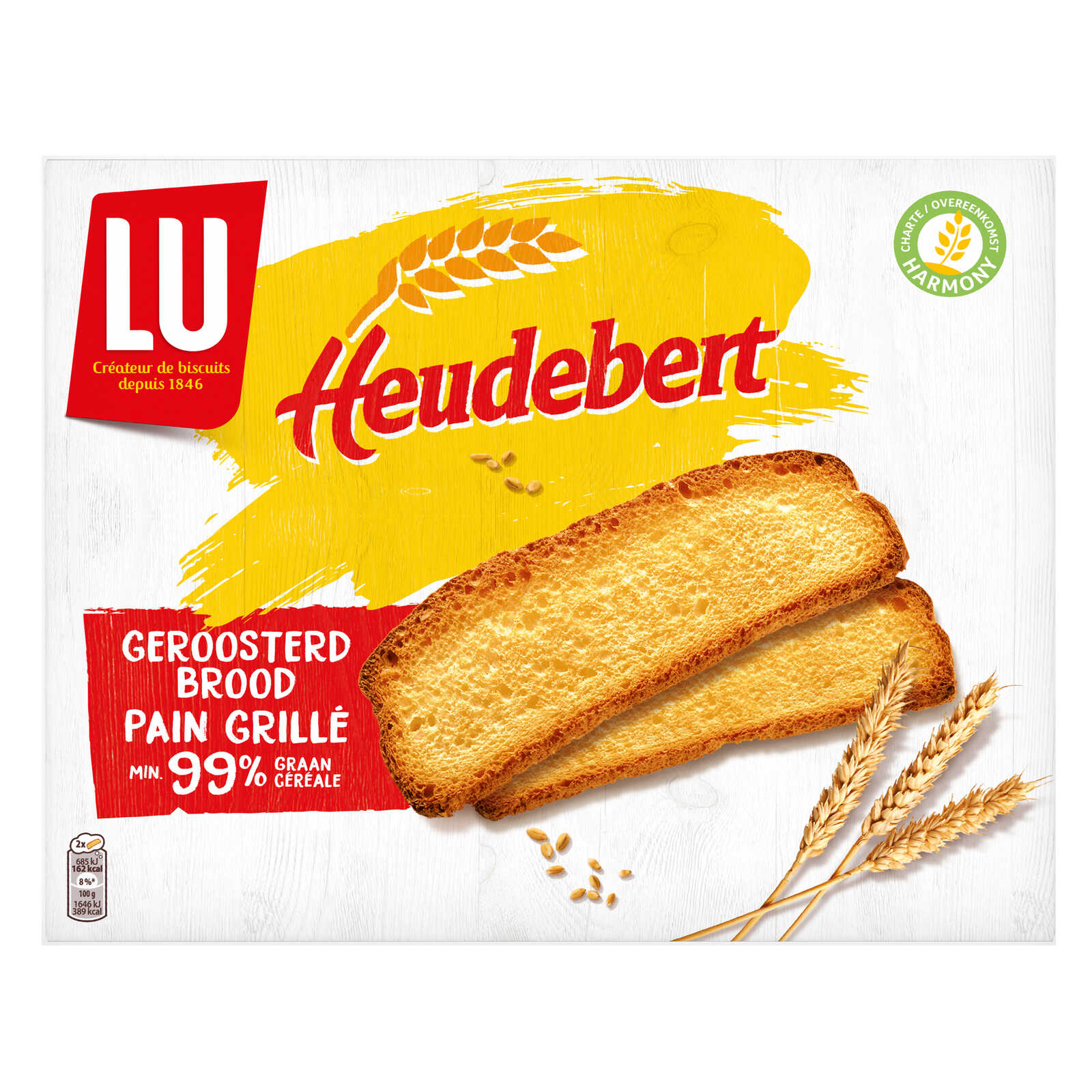 Lu Heudebert Beschuiten Toastjes Geroosterd Brood Gr Delhaize