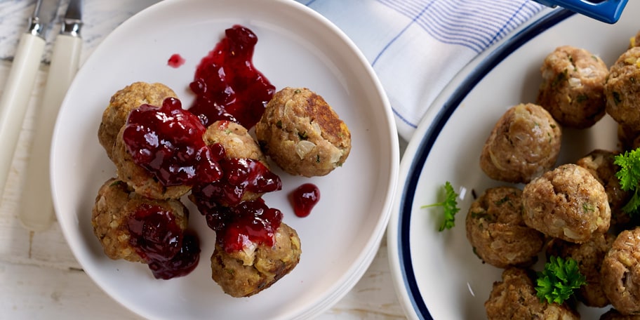 Zweedse gehaktballetjes (Små köttbullar)