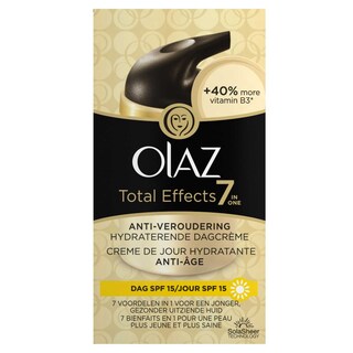 Olaz | Total Effects | Dagcreme | Anti-veroudering | 7 in 1 | SPF 15 