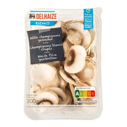 Delhaize | Paddestoel | Wit | Gesneden 