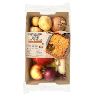 Delhaize | Maaltijdbox | Ovenschotel met prei 