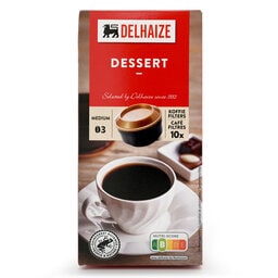 Delhaize | Café | Filtres | Dessert 
