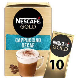 Koffie | Cappuccino decaf | Oplos sticks