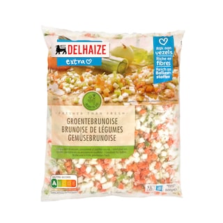 Delhaize | Brunoise de légumes 