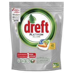 Dreft | Vaatwastabletten | Platinum | Orange | Duo | Bon-33% 