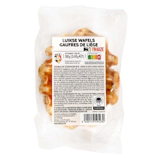 Delhaize | Gaufres sucrées 180 gr