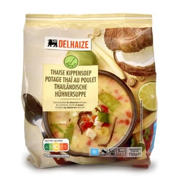 Potage au poulet thailandaise