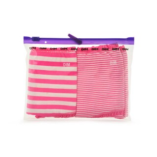 Dim | Paris | Boxers pocket casual | rose ligne | 36/38 